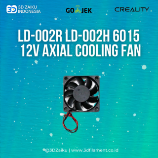 Original Creality LD-002R LD-002H 6015 12V Axial Cooling Fan